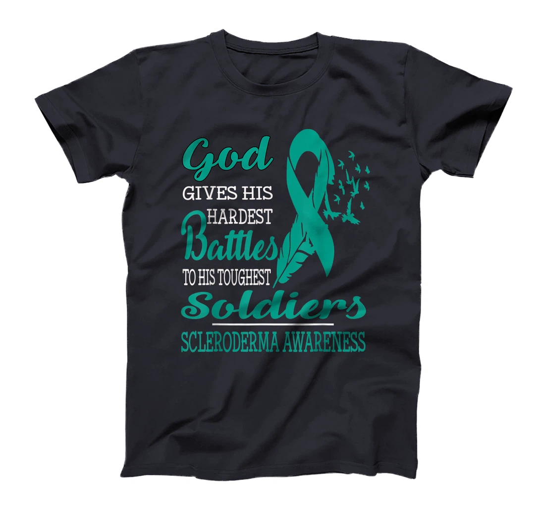 GOD'S HARDEST SOLDIERS- SCLERODERMA AWARENESS T-Shirt