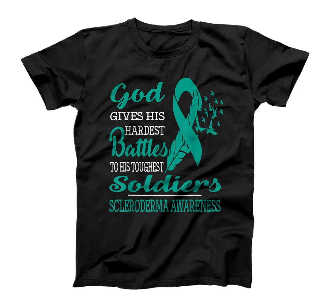 GOD'S HARDEST SOLDIERS- SCLERODERMA AWARENESS T-Shirt