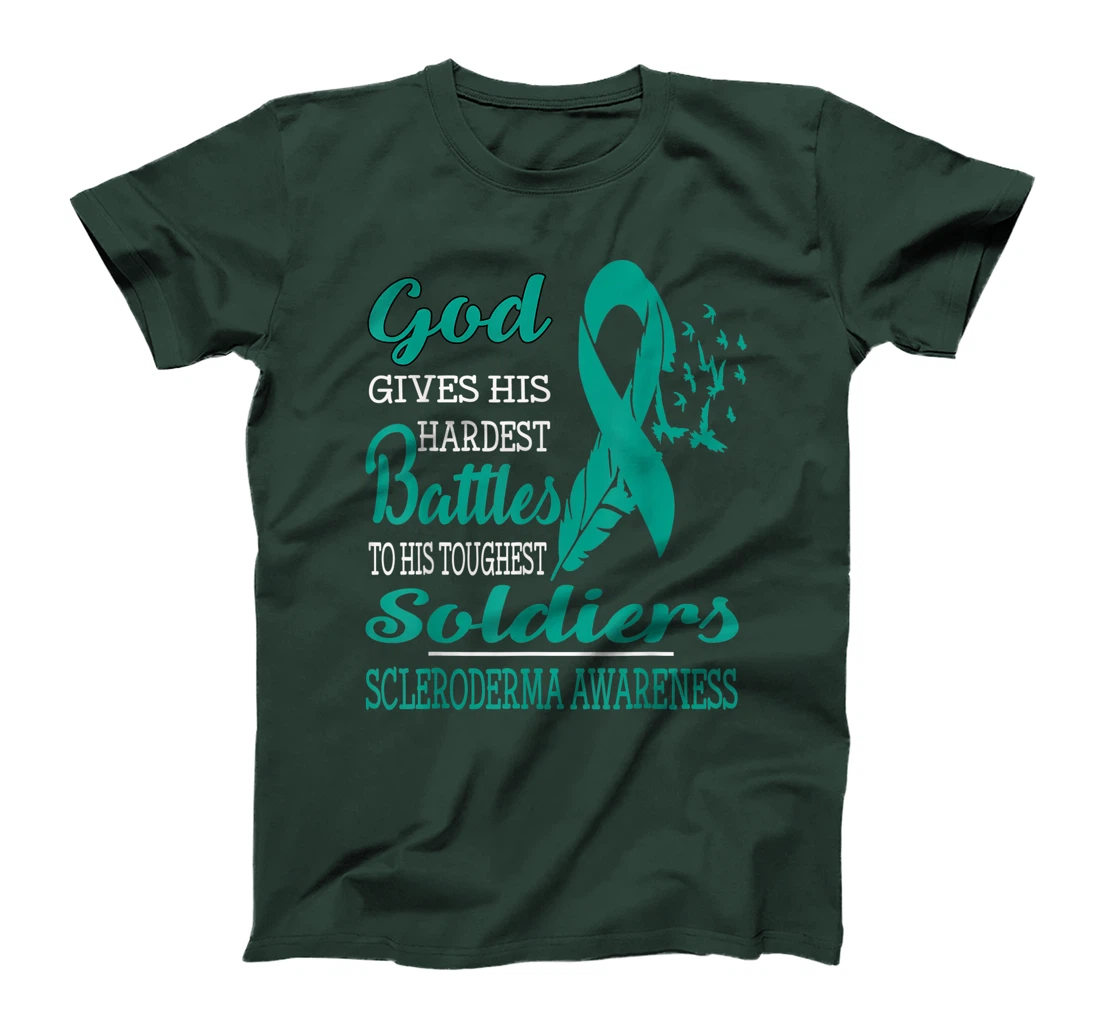 GOD'S HARDEST SOLDIERS- SCLERODERMA AWARENESS T-Shirt