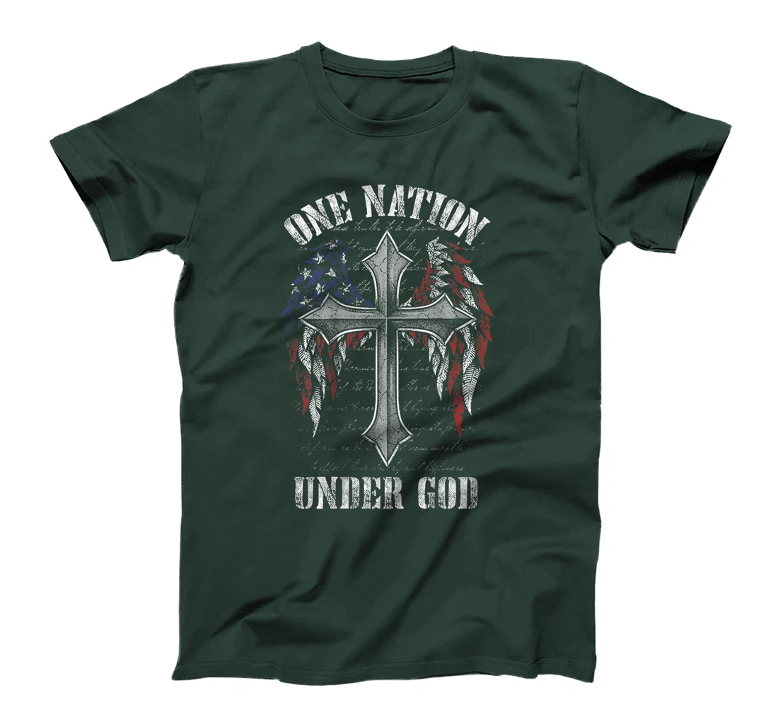 One Nation Under God (on back) T-Shirt