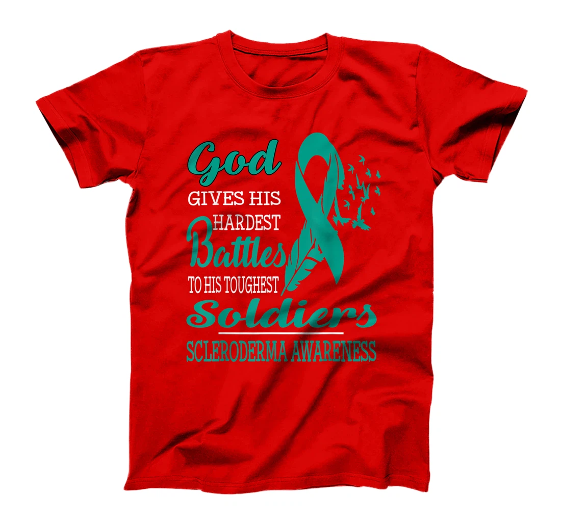 GOD'S HARDEST SOLDIERS- SCLERODERMA AWARENESS T-Shirt