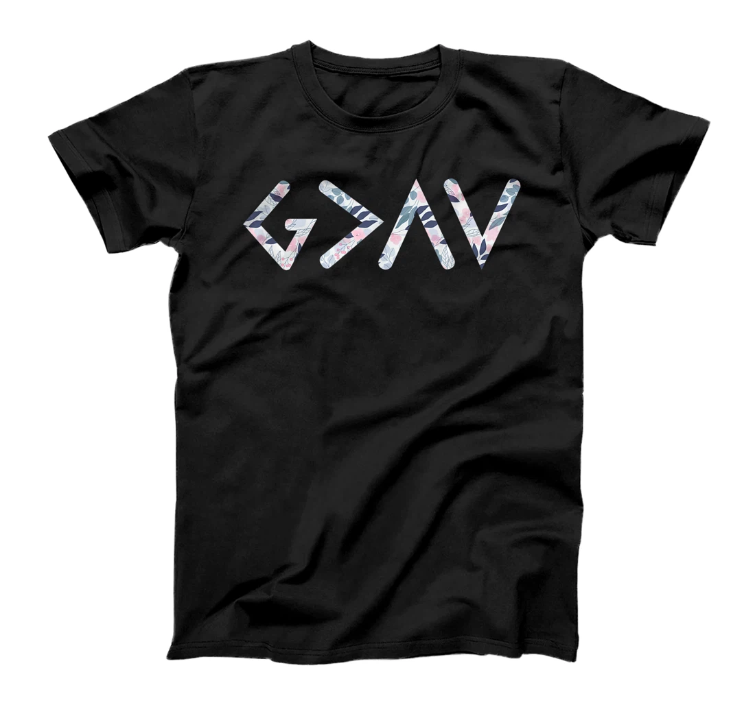 God Is Greater Than The Highs And Lows Tattoo Artist T-Shirt