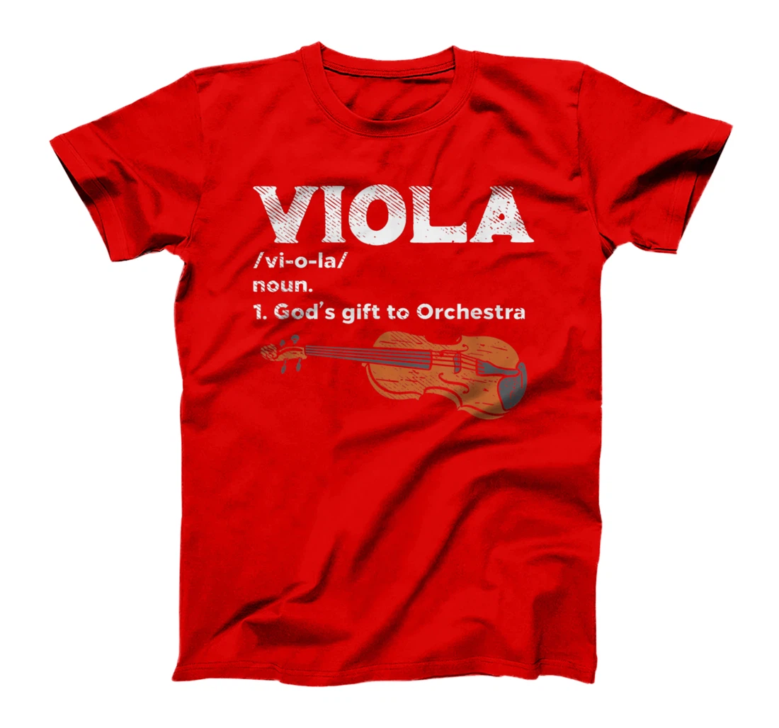 Viola God's Gift to Orchestra - Viola Instrument T-Shirt