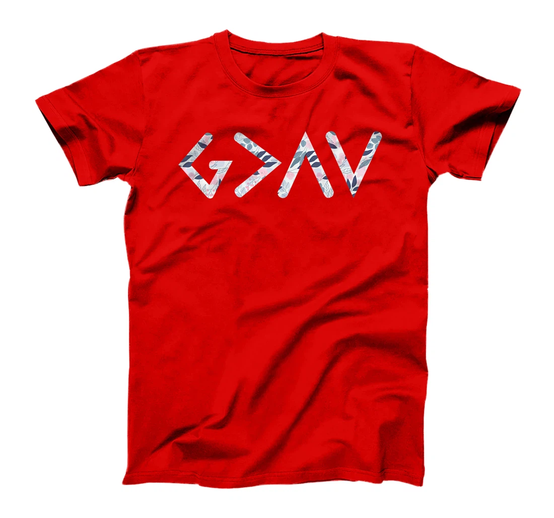 God Is Greater Than The Highs And Lows Tattoo Artist T-Shirt