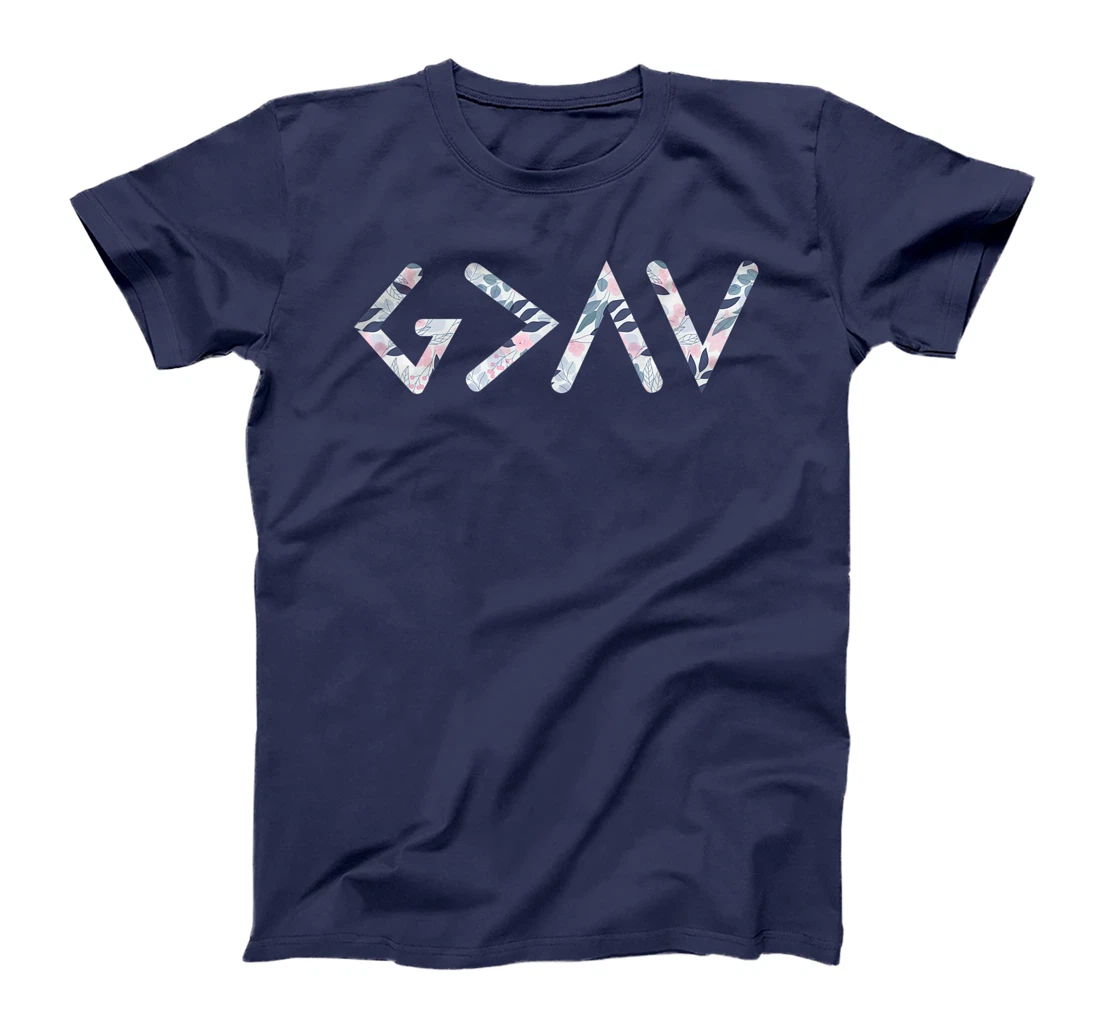 God Is Greater Than The Highs And Lows Tattoo Artist T-Shirt