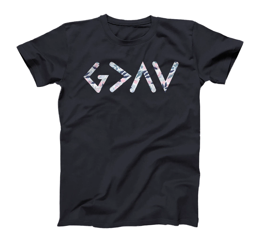 God Is Greater Than The Highs And Lows Tattoo Artist T-Shirt