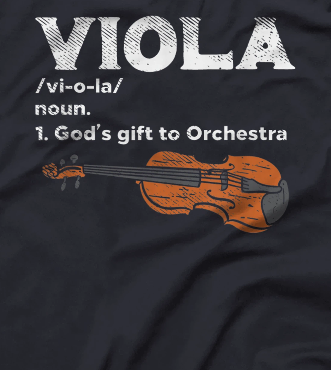Viola God's Gift to Orchestra - Viola Instrument T-Shirt