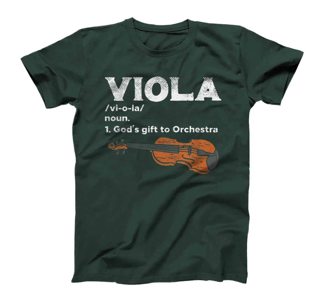 Viola God's Gift to Orchestra - Viola Instrument T-Shirt