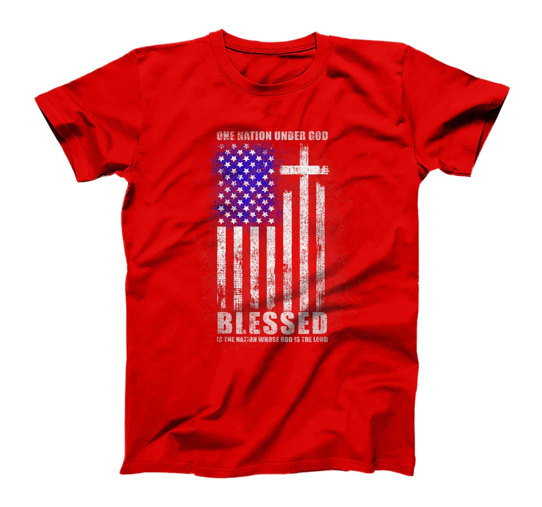 One Nation Under God Christian Jesus T-Shirt