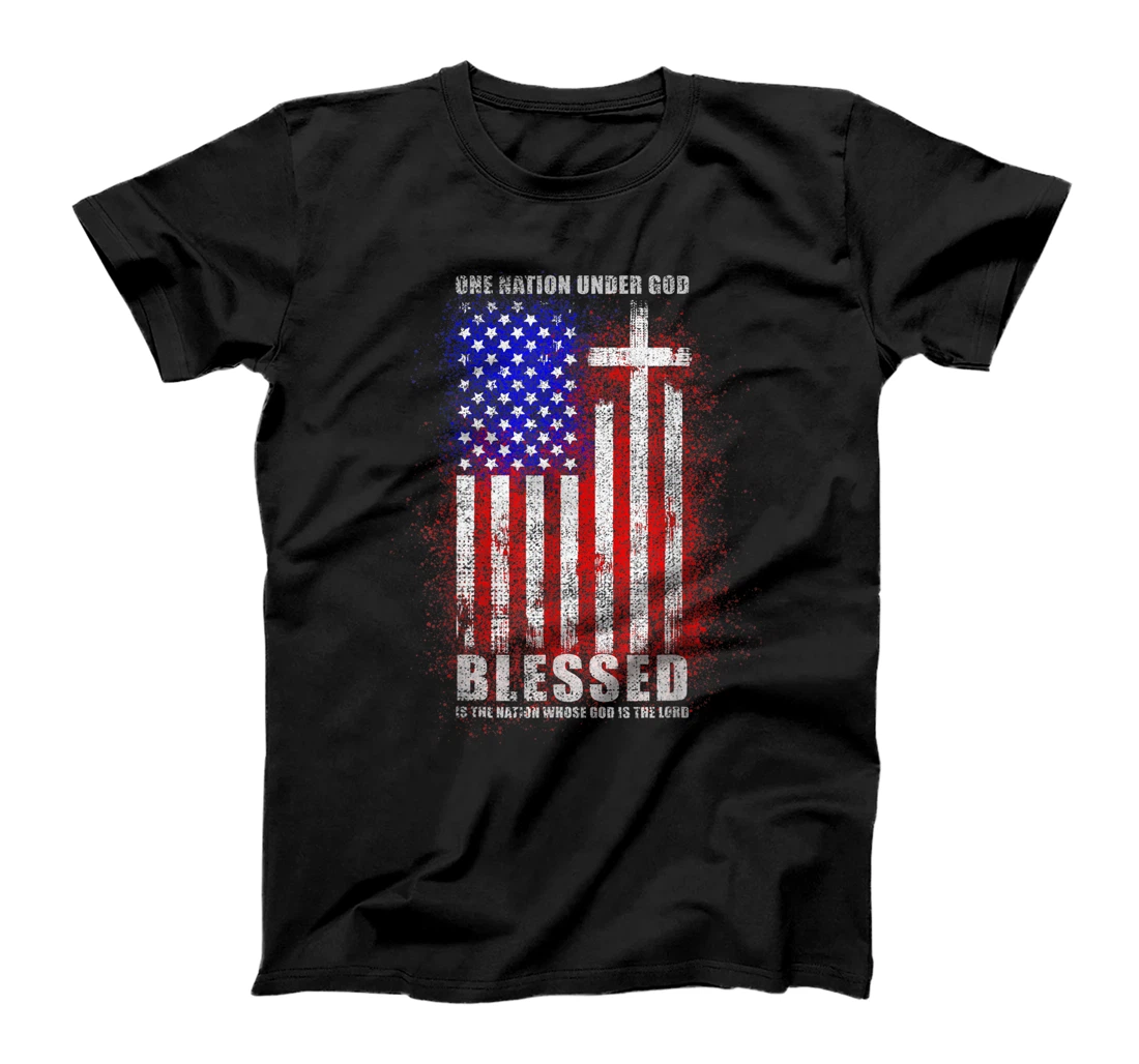 One Nation Under God Christian Jesus T-Shirt