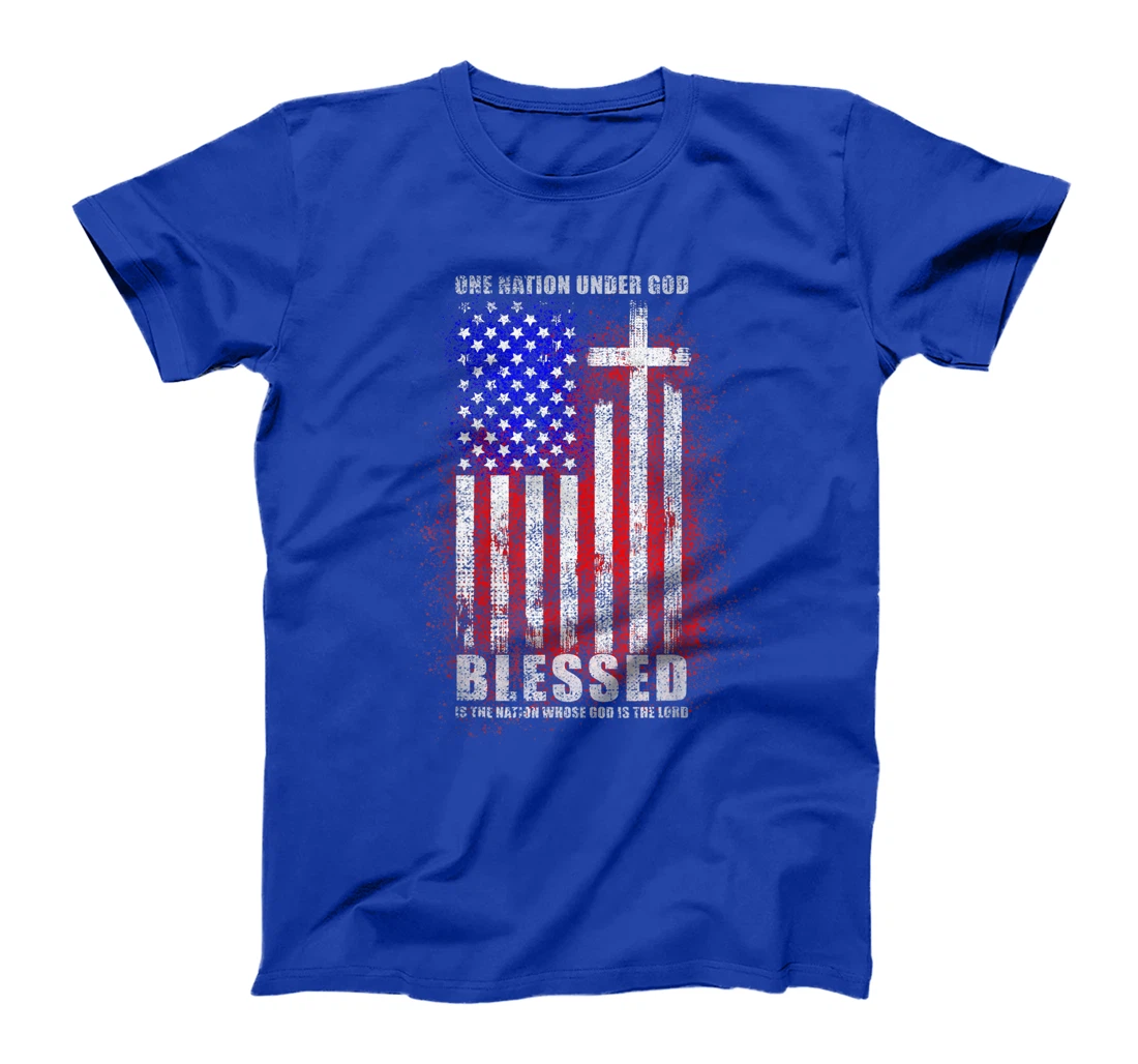 One Nation Under God Christian Jesus T-Shirt