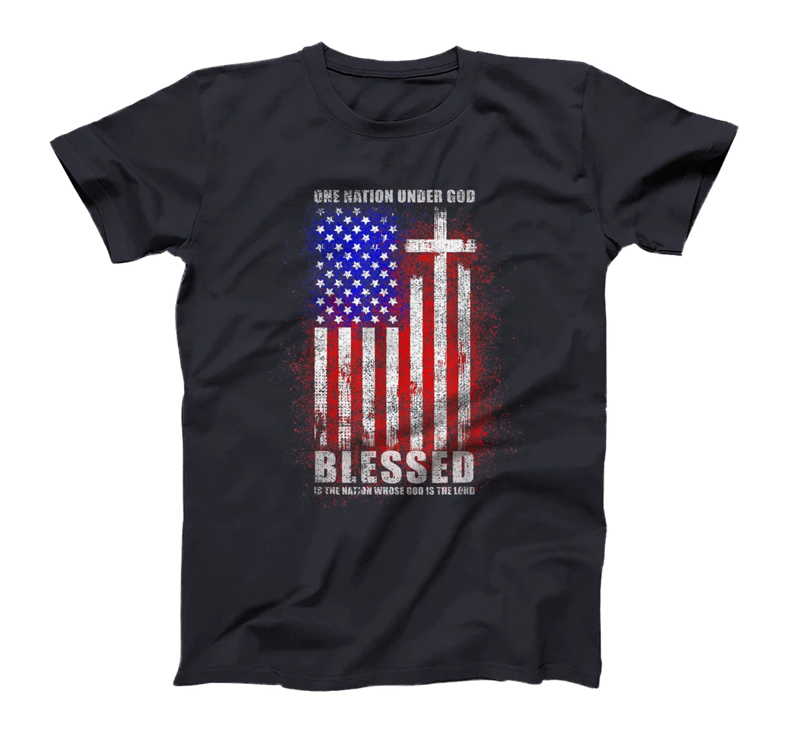 One Nation Under God Christian Jesus T-Shirt