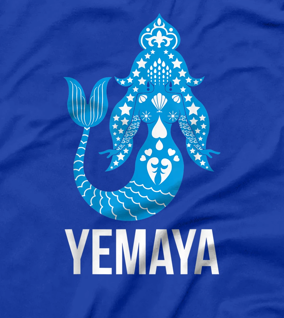 Santeria Yoruba African Goddess Veve Orisha Yemaya T-Shirt