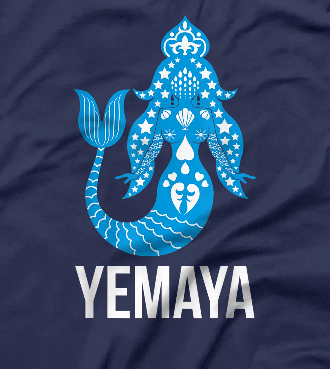 Santeria Yoruba African Goddess Veve Orisha Yemaya T-Shirt