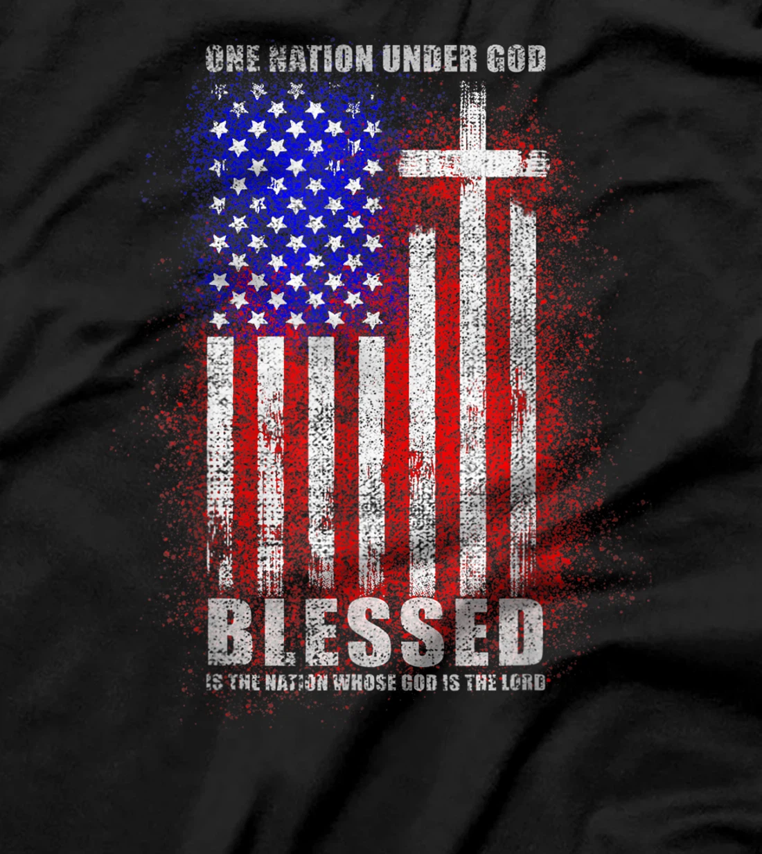 One Nation Under God Christian Jesus T-Shirt