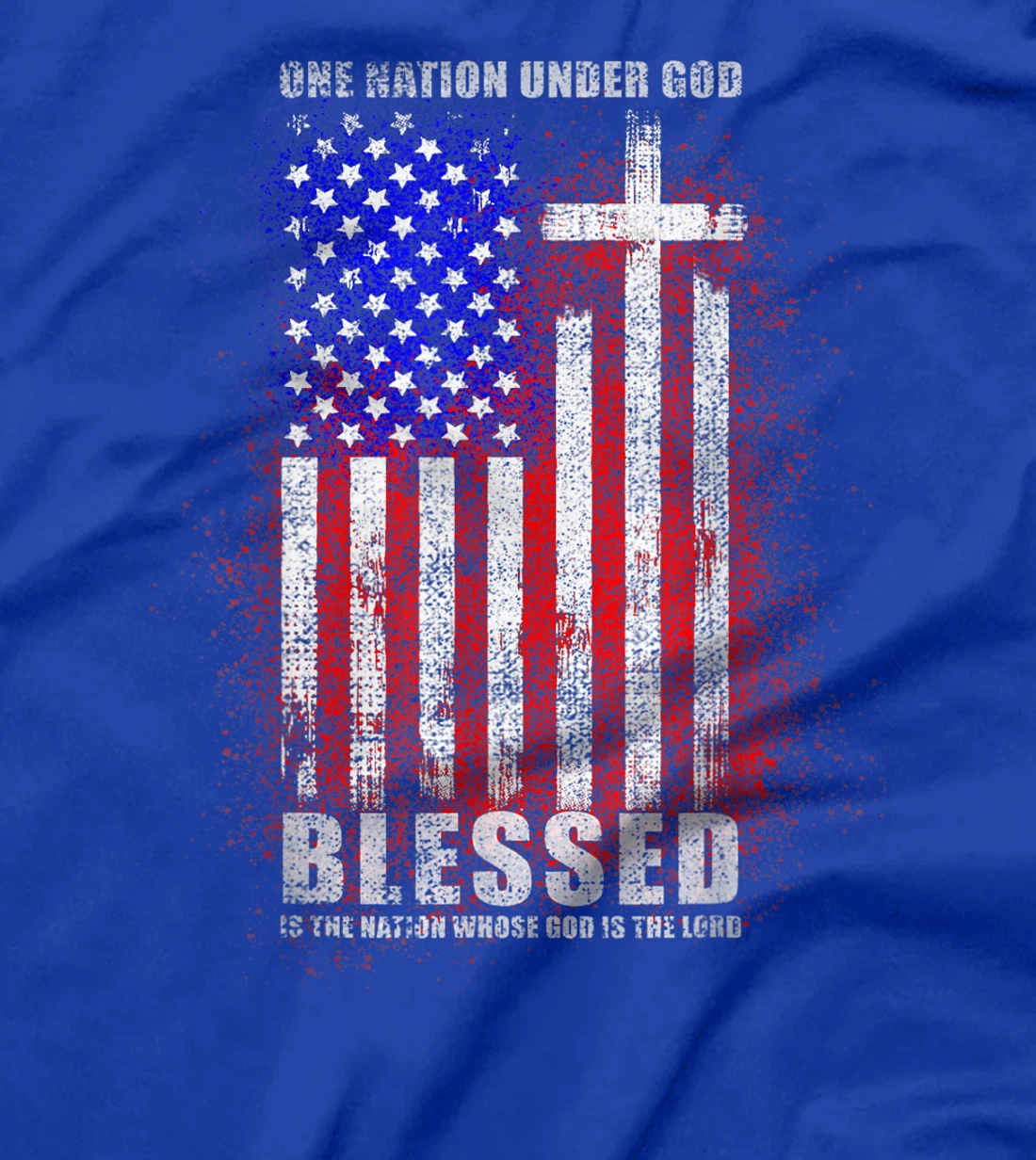 One Nation Under God Christian Jesus T-Shirt
