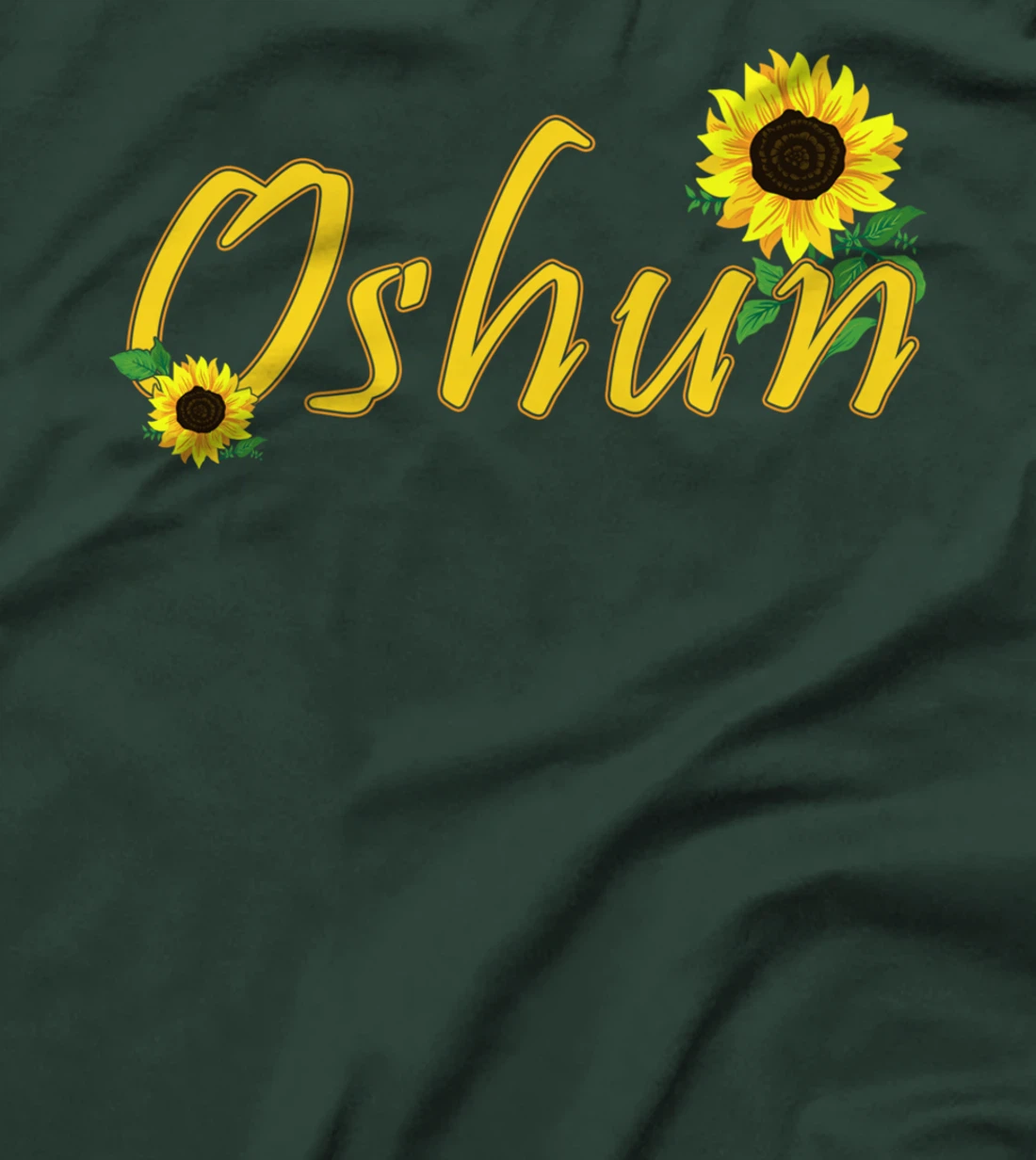 Oshun Orishas Goddess Oxum Ifa Yoruba Religion Gift T-Shirt T-Shirt