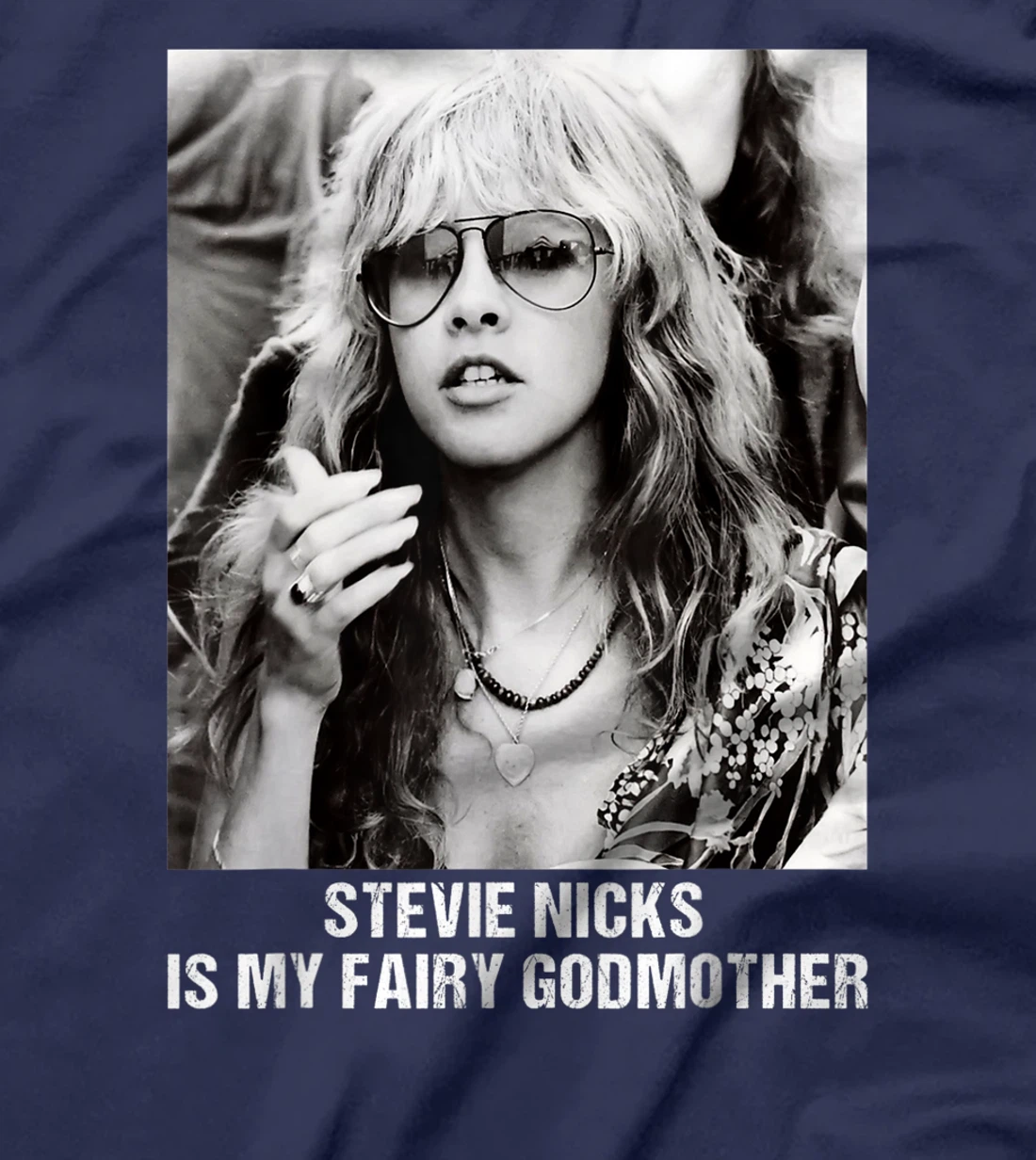 Graphic Stevie Tees Nicks - Is My Fairy Godmother Gift X-mas T-Shirt