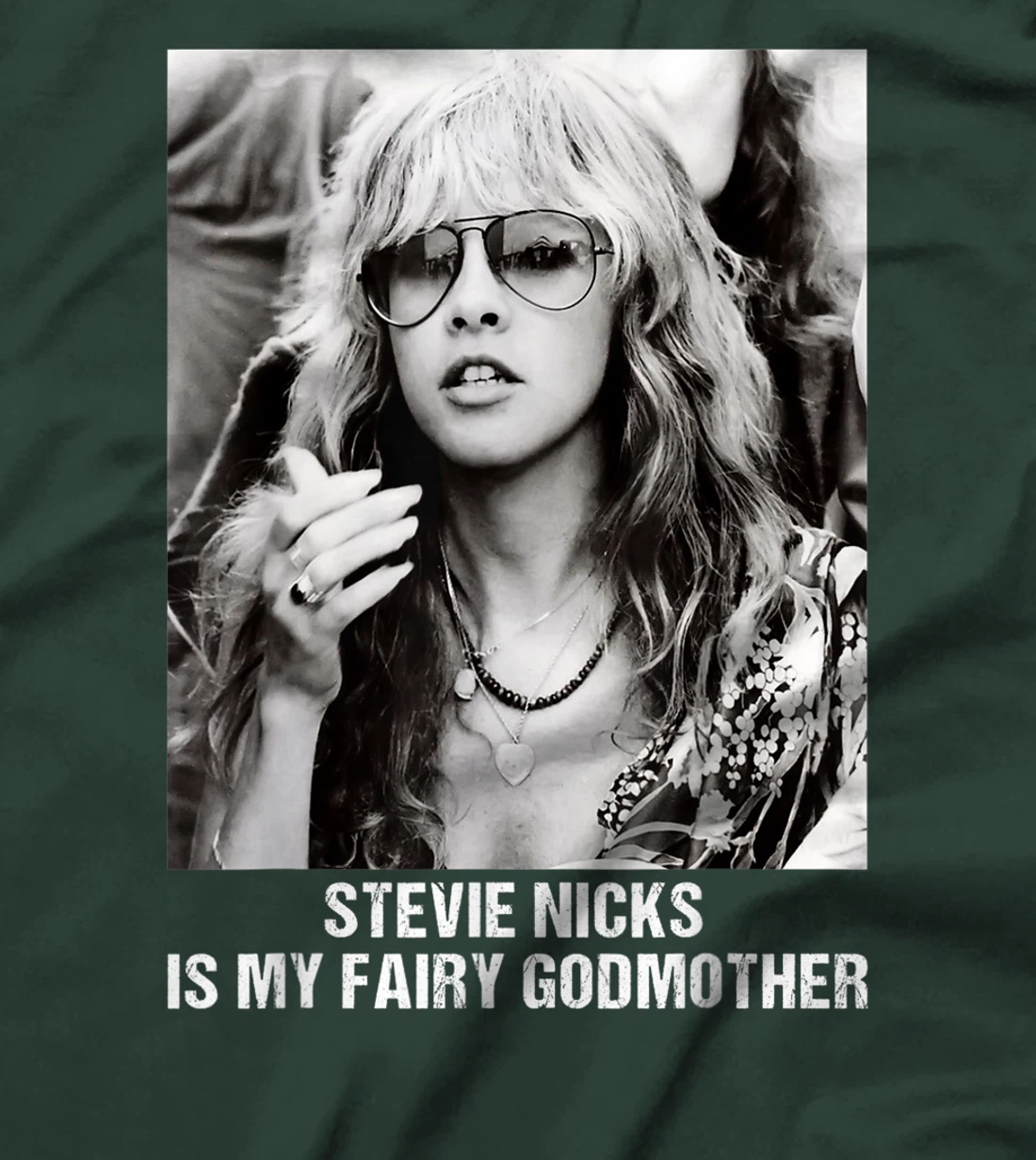 Graphic Stevie Tees Nicks - Is My Fairy Godmother Gift X-mas T-Shirt