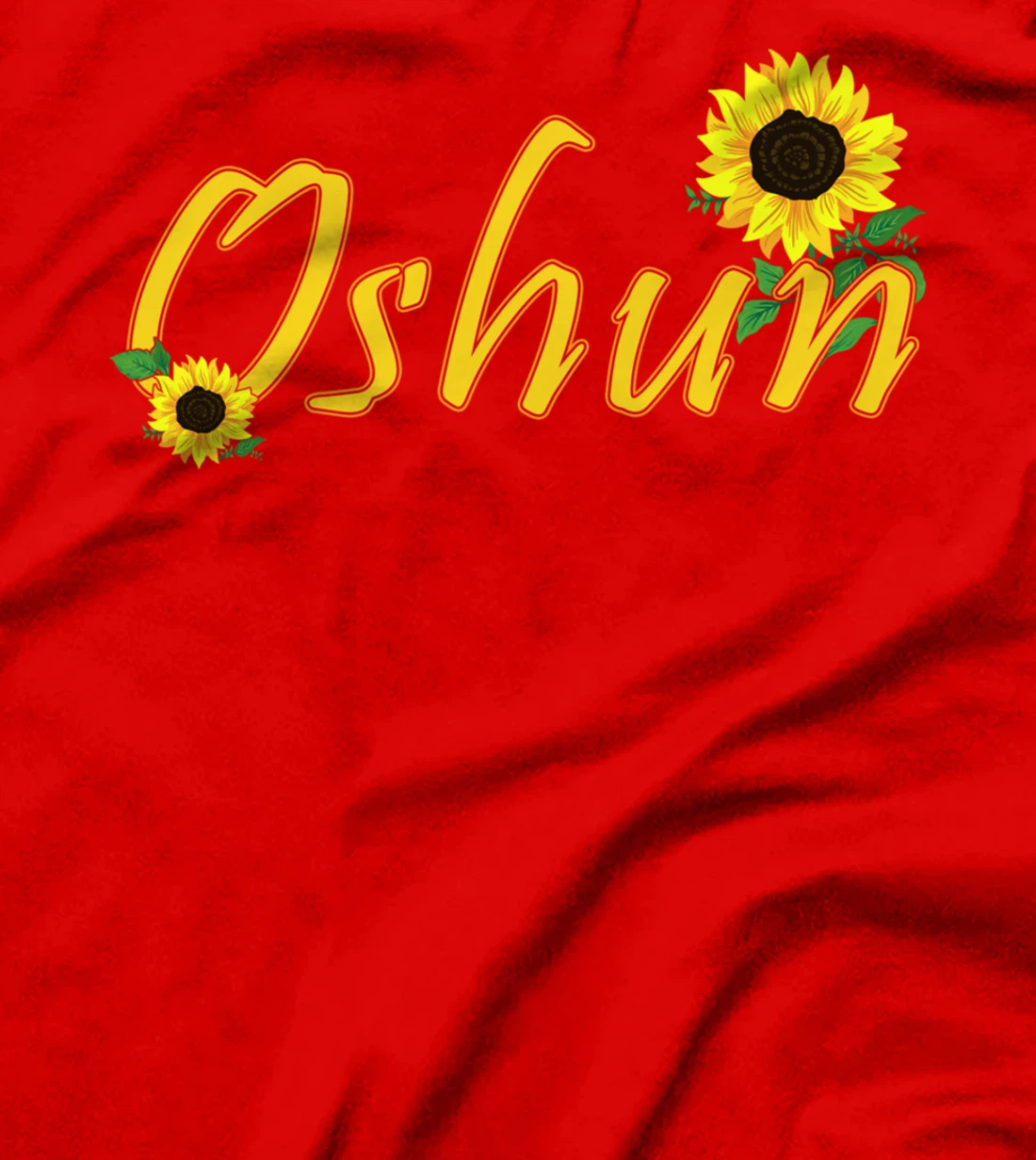 Oshun Orishas Goddess Oxum Ifa Yoruba Religion Gift T-Shirt T-Shirt