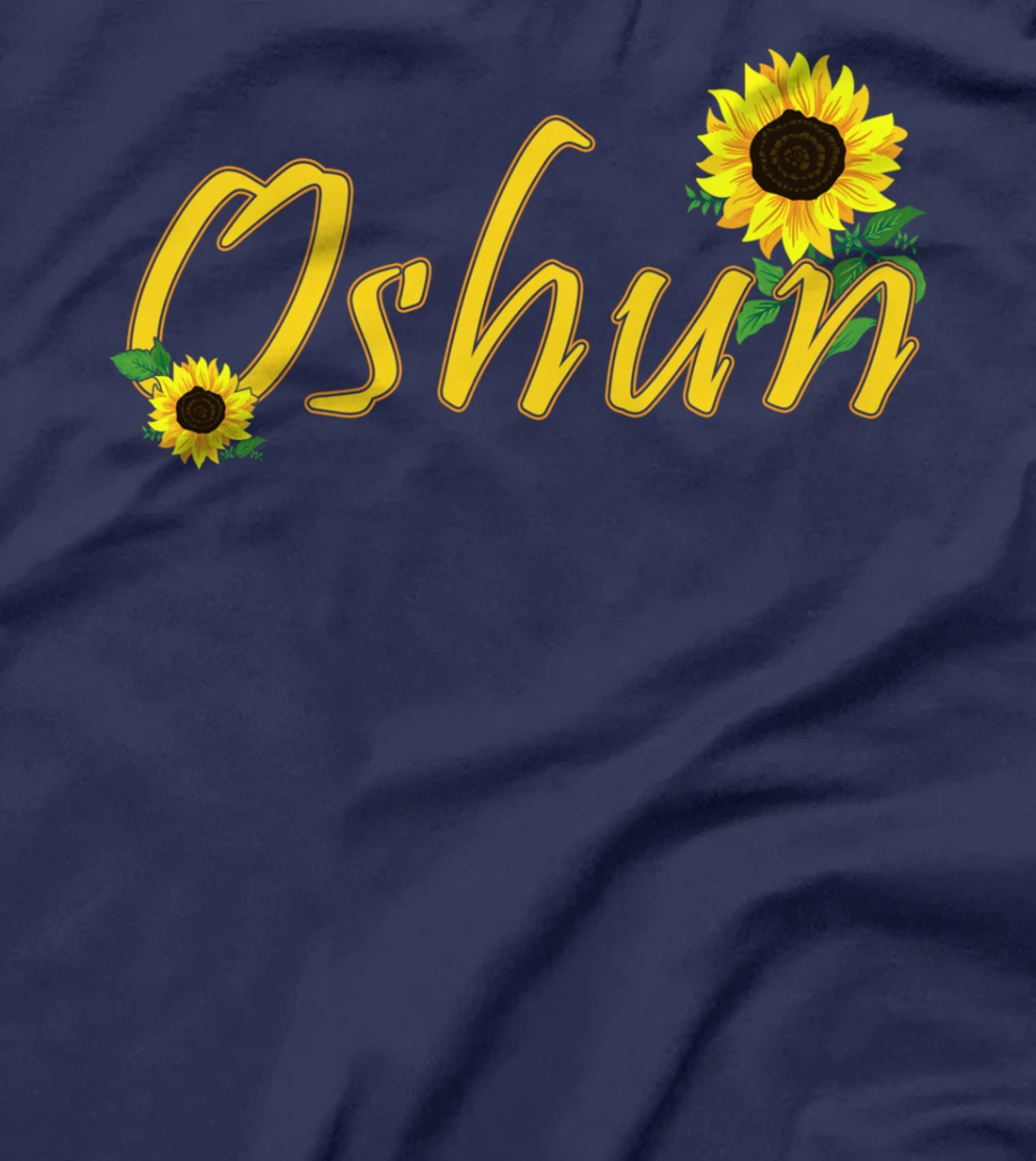 Oshun Orishas Goddess Oxum Ifa Yoruba Religion Gift T-Shirt T-Shirt