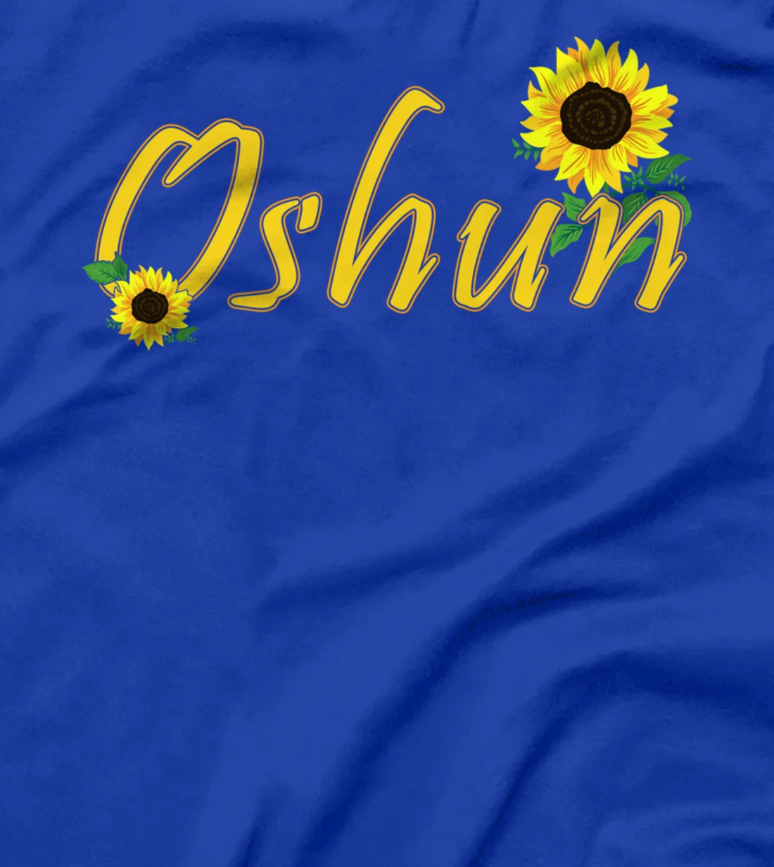 Oshun Orishas Goddess Oxum Ifa Yoruba Religion Gift T-Shirt T-Shirt