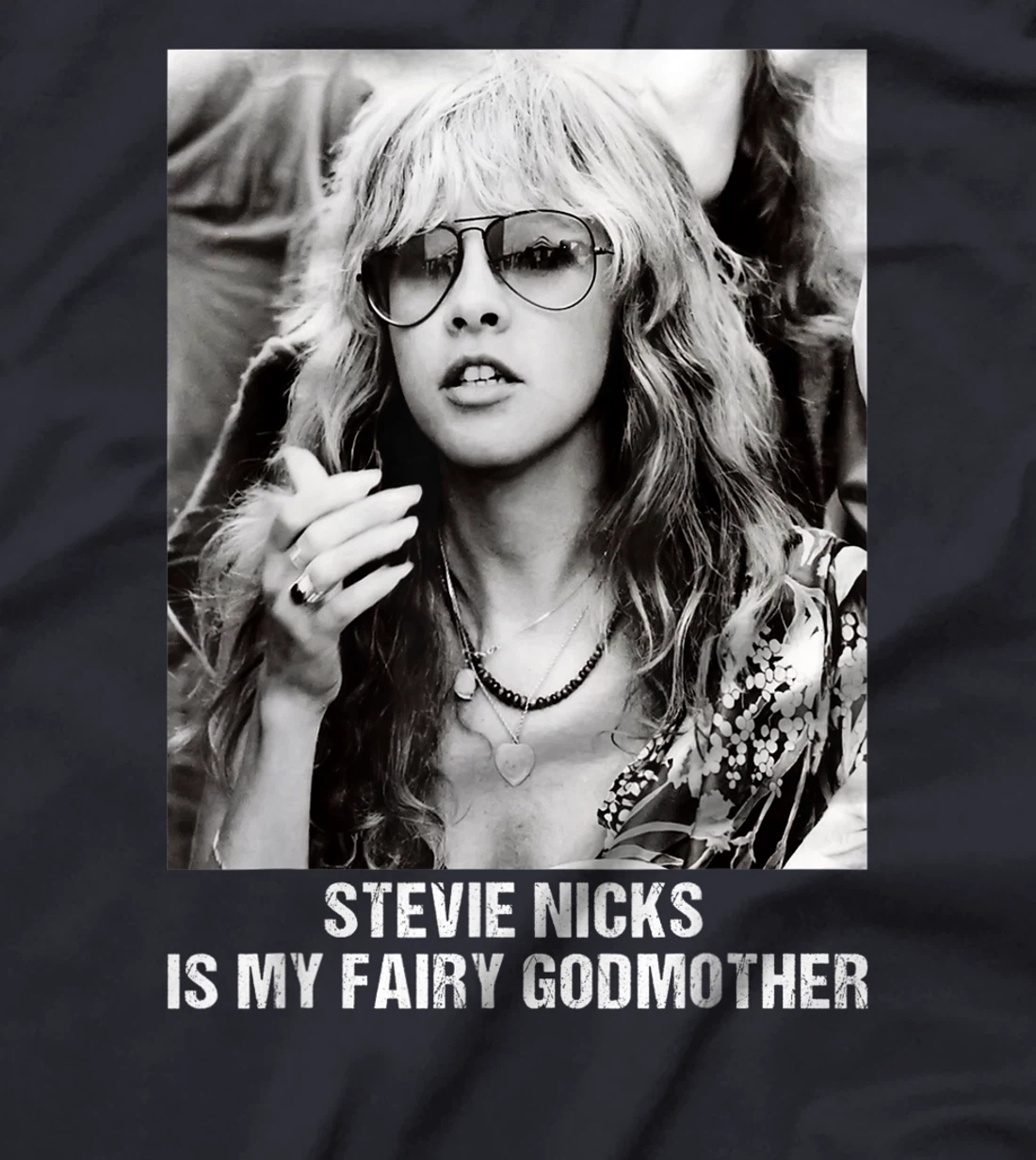 Graphic Stevie Tees Nicks - Is My Fairy Godmother Gift X-mas T-Shirt
