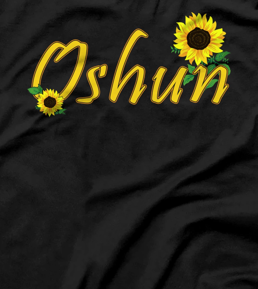 Oshun Orishas Goddess Oxum Ifa Yoruba Religion Gift T-Shirt T-Shirt