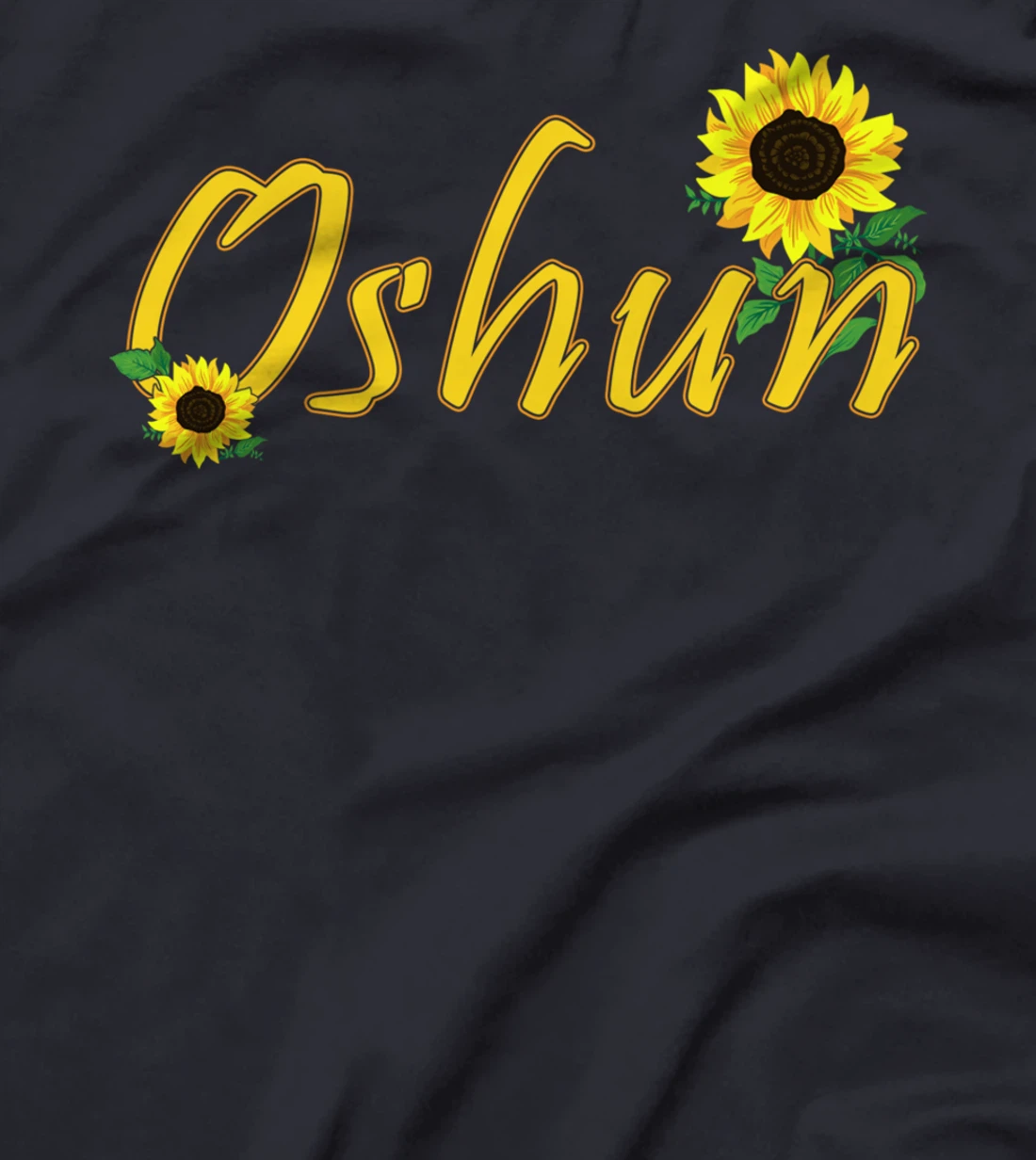 Oshun Orishas Goddess Oxum Ifa Yoruba Religion Gift T-Shirt T-Shirt