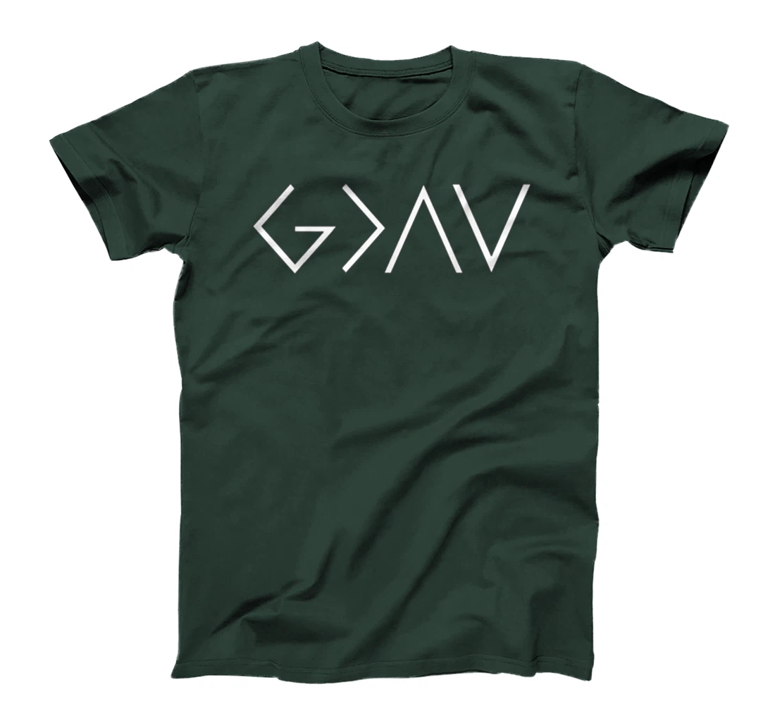 God Is Greater Than The Highs And Lows Christian T-Shirt