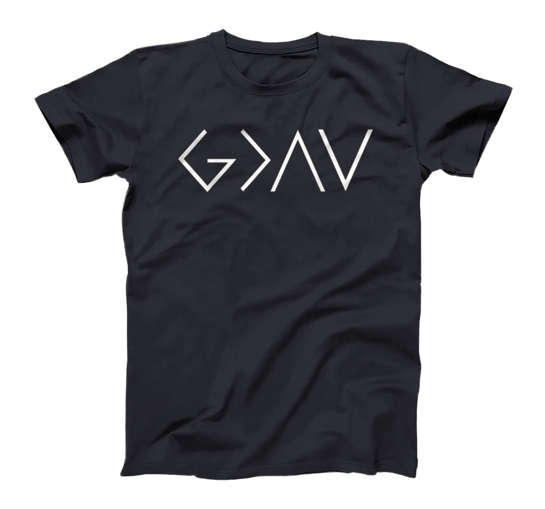 God Is Greater Than The Highs And Lows Christian T-Shirt