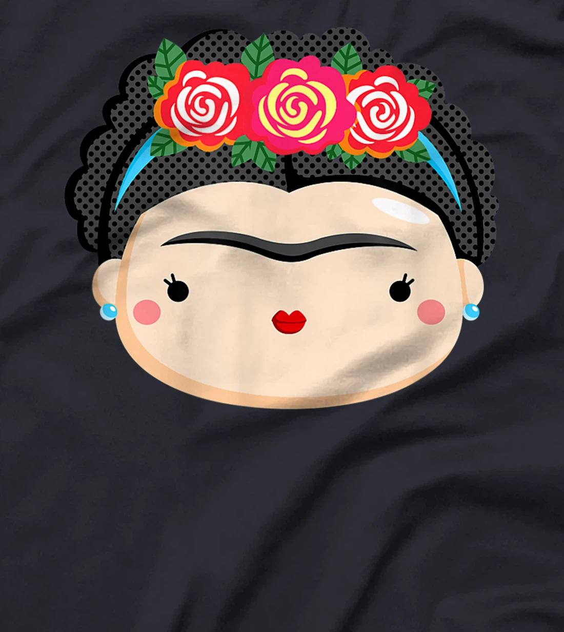 Frida Cartoon Mexican Goddess Gift Frida T-Shirt