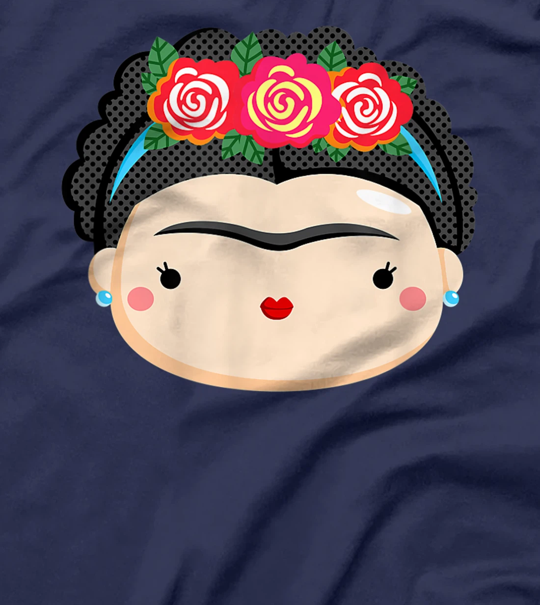 Frida Cartoon Mexican Goddess Gift Frida T-Shirt