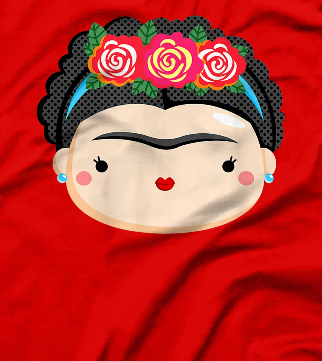 Frida Cartoon Mexican Goddess Gift Frida T-Shirt
