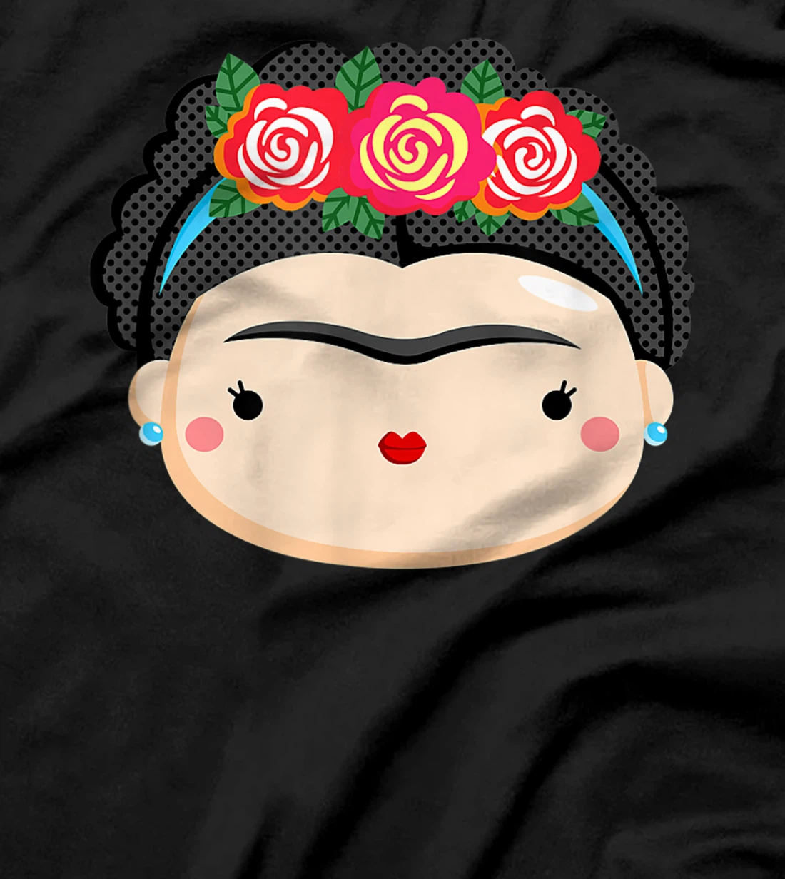 Frida Cartoon Mexican Goddess Gift Frida T-Shirt