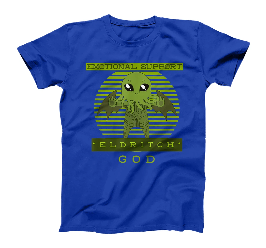 Retro 5e Dungeons Emotional Support Eldritch God Warlock Tee T-Shirt