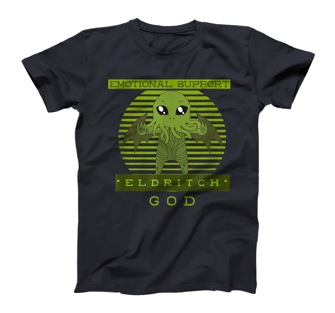 Retro 5e Dungeons Emotional Support Eldritch God Warlock Tee T-Shirt