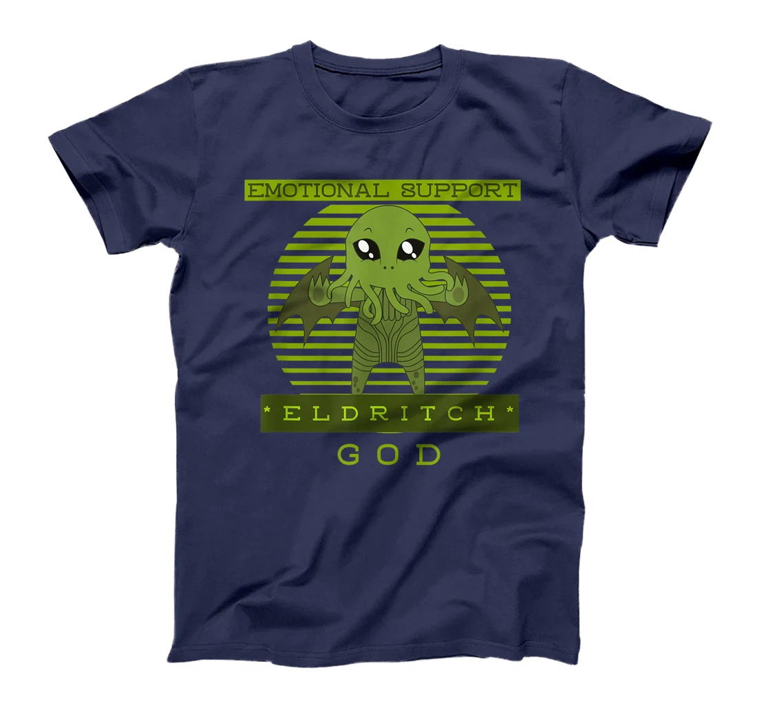 Retro 5e Dungeons Emotional Support Eldritch God Warlock Tee T-Shirt
