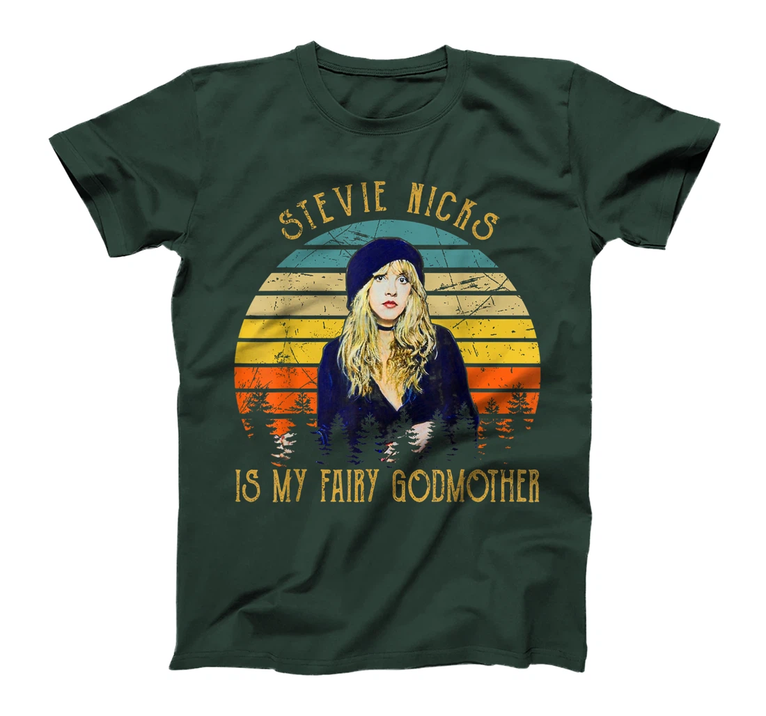 Graphic Stevie shirts Nicks Rock Music Is My Fairy Godmother T-Shirt