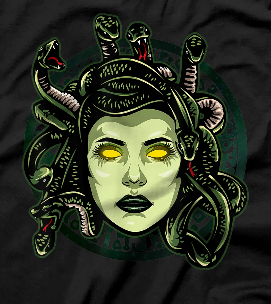 Medusa Ancient Greek Mythology Gift Gods and Monsters T-Shirt
