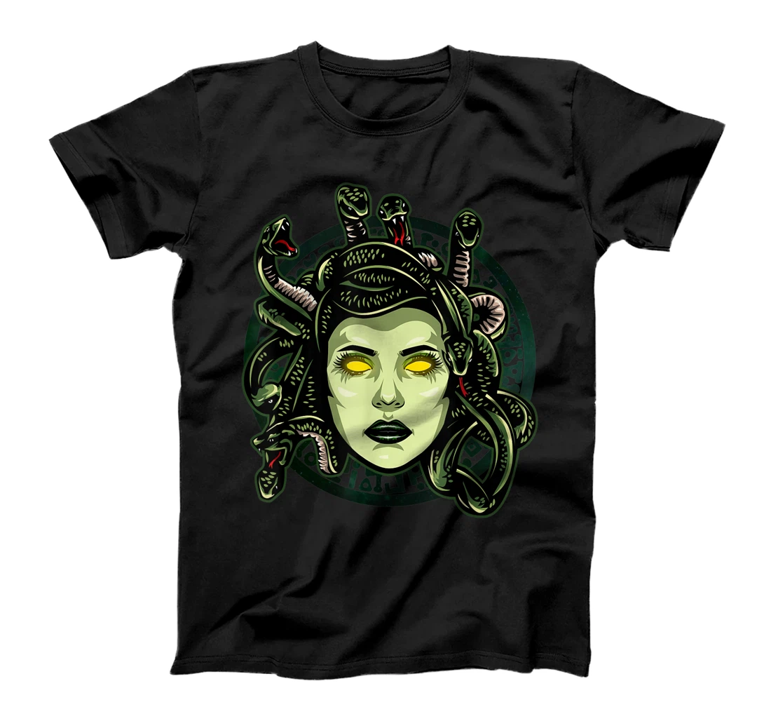 Medusa Ancient Greek Mythology Gift Gods and Monsters T-Shirt