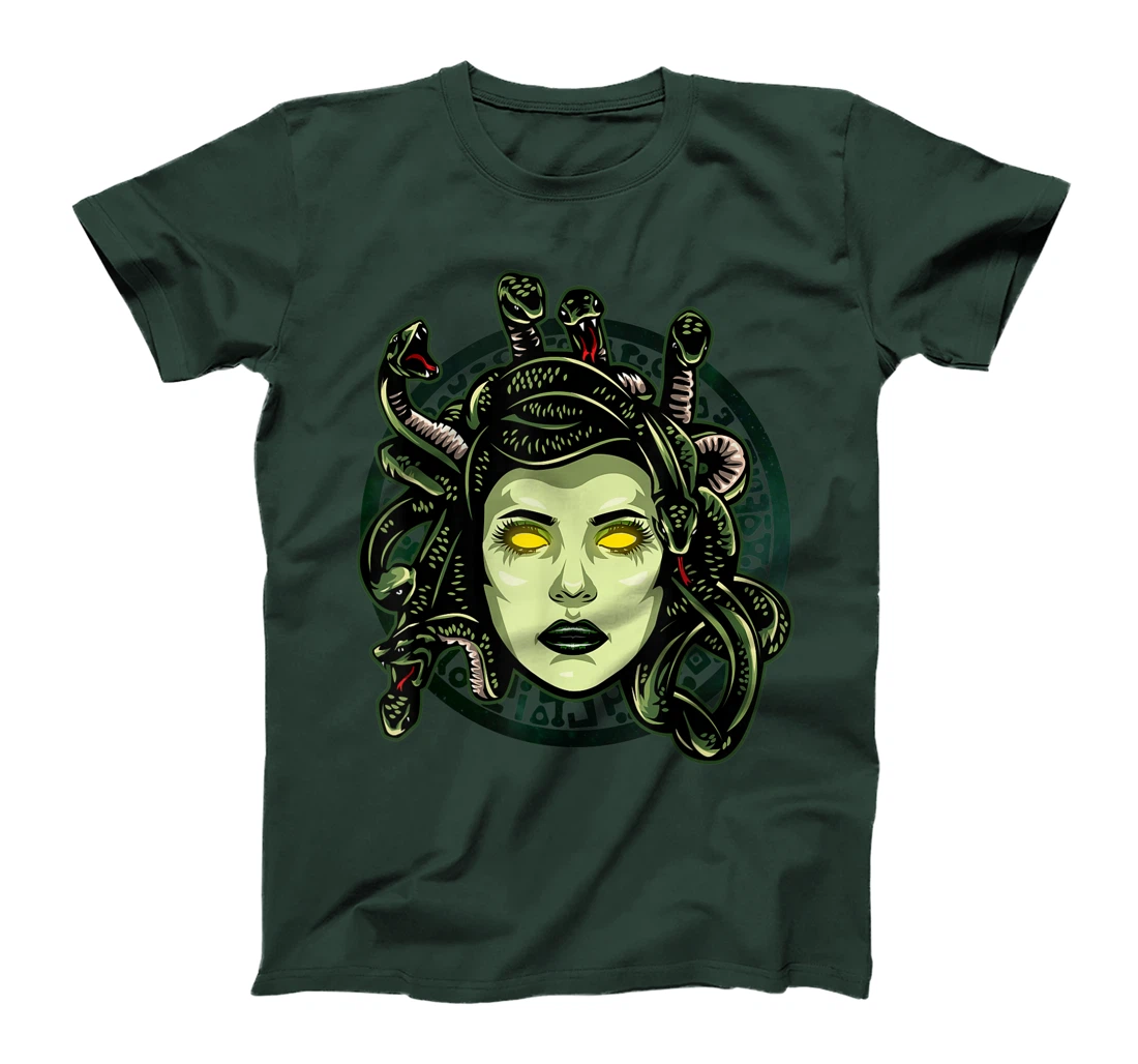 Medusa Ancient Greek Mythology Gift Gods and Monsters T-Shirt