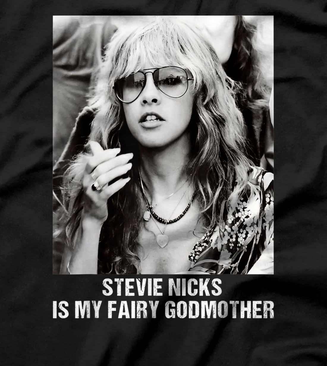 Is My Fairy Godmother Vintage Stevie Tee Nicks Holiday Gift T-Shirt