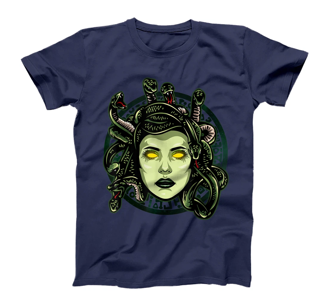 Medusa Ancient Greek Mythology Gift Gods and Monsters T-Shirt