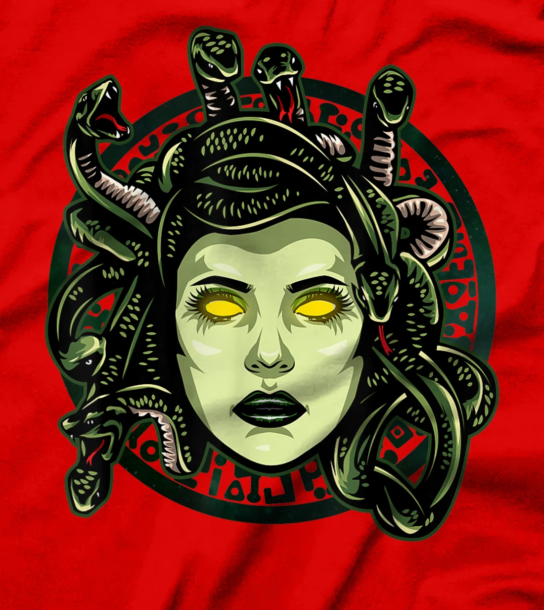 Medusa Ancient Greek Mythology Gift Gods and Monsters T-Shirt