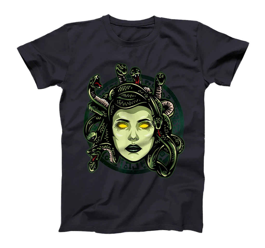 Medusa Ancient Greek Mythology Gift Gods and Monsters T-Shirt