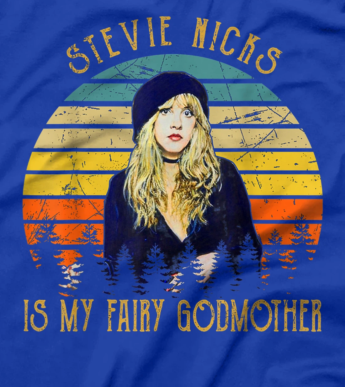 Graphic Stevie shirts Nicks Rock Music Is My Fairy Godmother T-Shirt