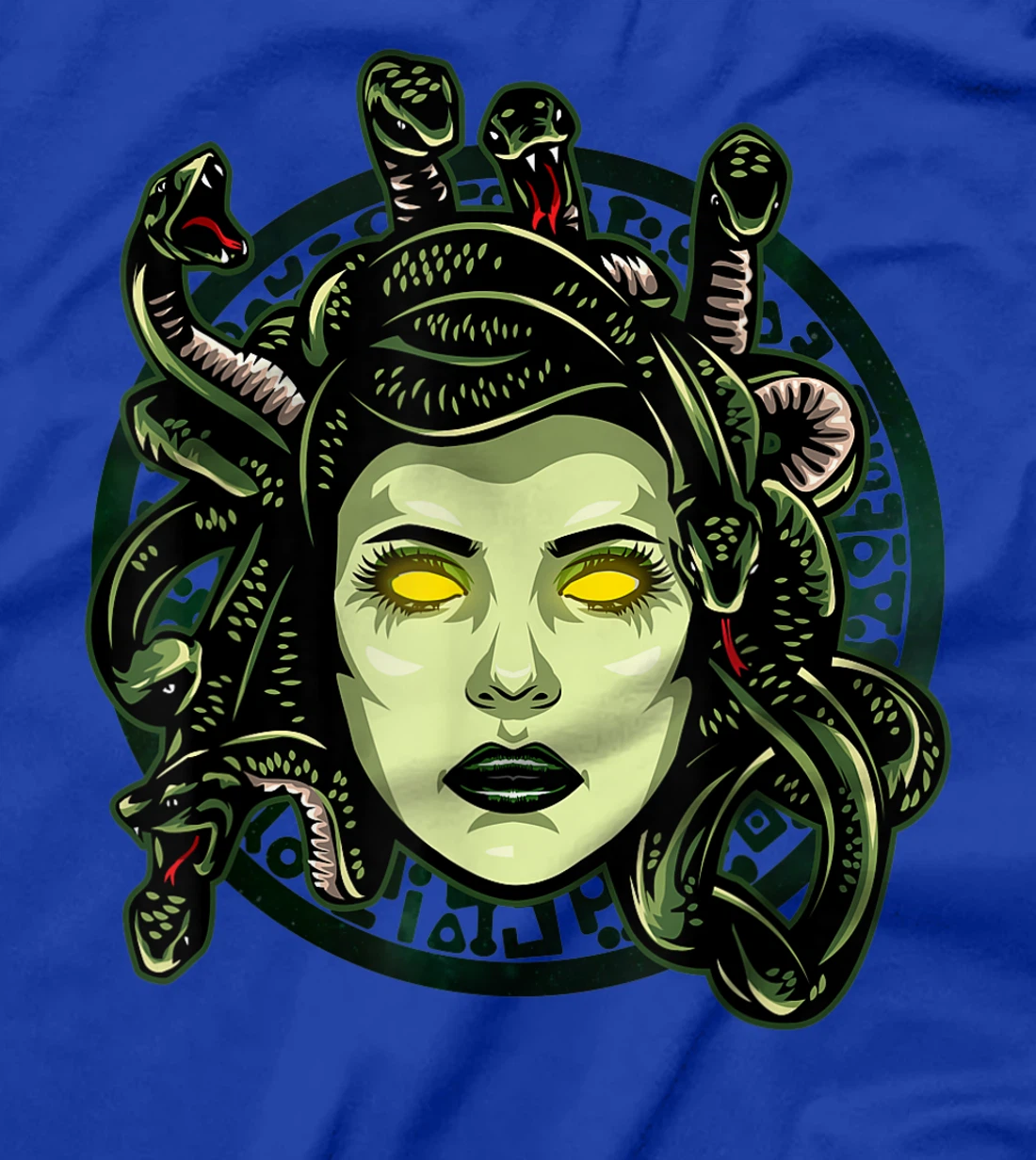 Medusa Ancient Greek Mythology Gift Gods and Monsters T-Shirt