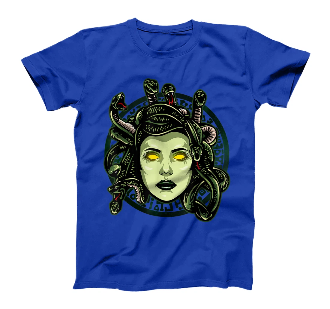 Medusa Ancient Greek Mythology Gift Gods and Monsters T-Shirt