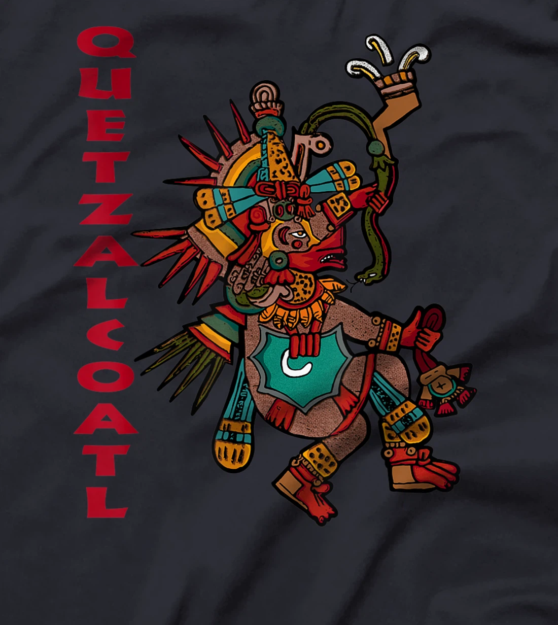 Quetzalcoatl Aztec Gods T-shirt T-Shirt